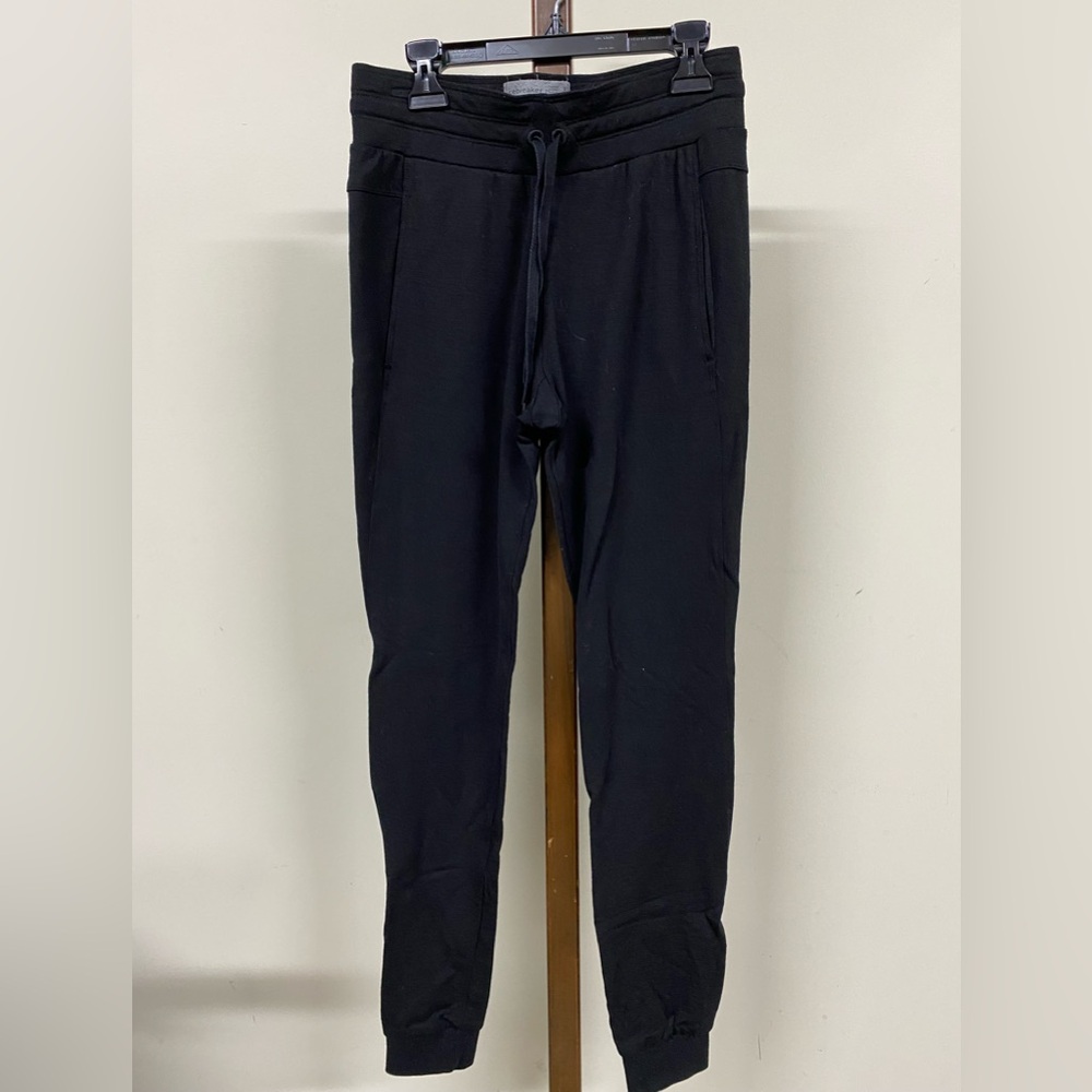 Icebreaker Black Sweatpants with Adjustable Fit